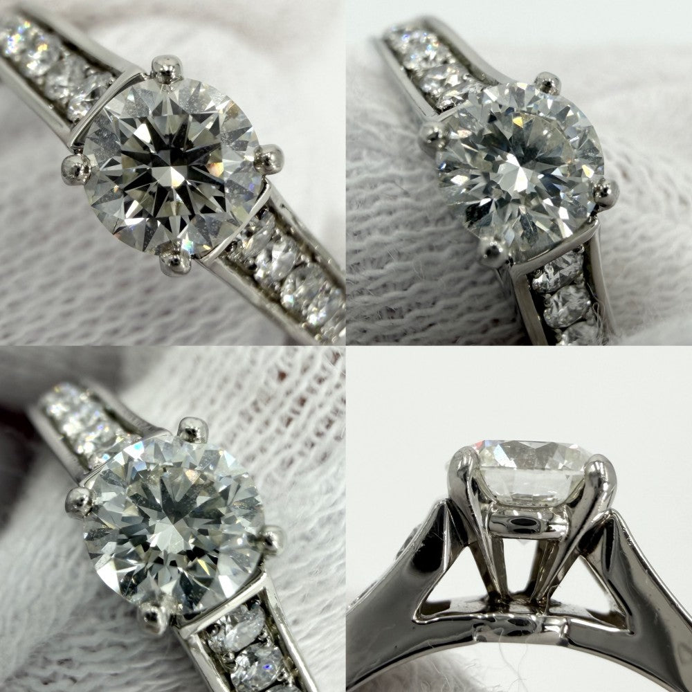 【開店SALE】 CARTIER カルティエ 指輪 1895 ソリテールリング ジュエリー アクセサリー 49サイズ Pt950プラチナ ダイヤモンド0.45ct 約9号 レディース 約4.6g【中古品】