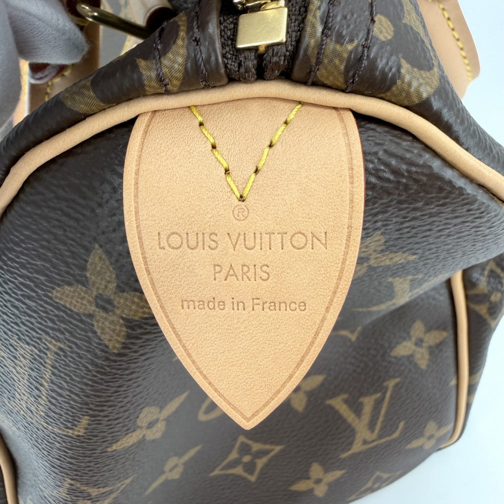 LOUIS VUITTON ルイヴィトン ハンドバッグ モノグラム スピーディ25 ミニボストンバッグ Speedy25 M41109 ブラウン 茶 ゴールド金具 レディース【中古品】