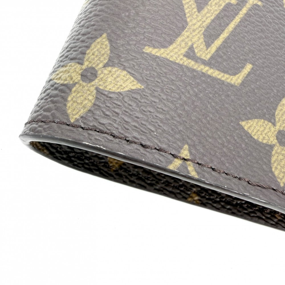 LOUIS VUITTON ルイヴィトン 手帳カバー モノグラム キャンディ ファクトリー ノートブックカバーMMエミリー ヴィヴィエンヌ GI1167 レッド 赤 ブラウン 茶 レディース【中古品】