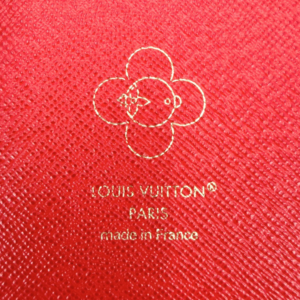 LOUIS VUITTON ルイヴィトン 手帳カバー モノグラム キャンディ ファクトリー ノートブックカバーMMエミリー ヴィヴィエンヌ GI1167 レッド 赤 ブラウン 茶 レディース【中古品】