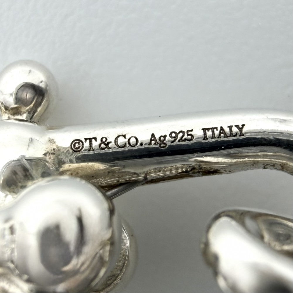 TIFFANY&Co. ティファニー ブレスレット ハードウェア スモールリンク ジュエリー アクセサリー Ag925 メンズ レディース シルバー925 ユニセックス 約16.2g【中古品】