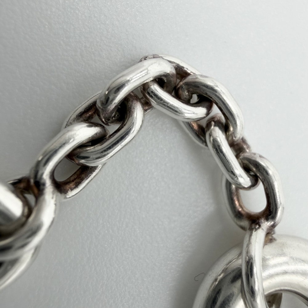 HERMES エルメス ブレスレット シェーヌダンクル ファランドールLG アクセサリー ジュエリー メンズ レディース シルバー925 ユニセックス 約25.3g【中古品】