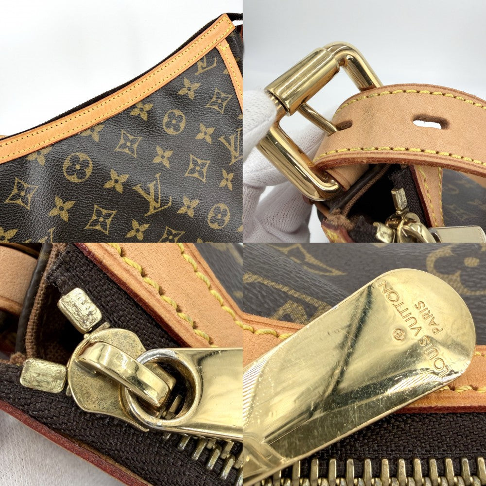 LOUIS VUITTON ルイヴィトン ショルダーバッグ トゥラムGM M40075 モノグラムキャンバス ブラウン 茶 ゴールド金具 レディース【中古品】
