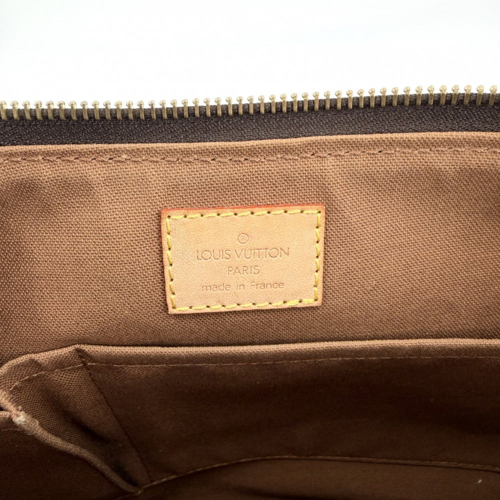 LOUIS VUITTON ルイヴィトン ショルダーバッグ トゥラムGM M40075 モノグラムキャンバス ブラウン 茶 ゴールド金具 レディース【中古品】