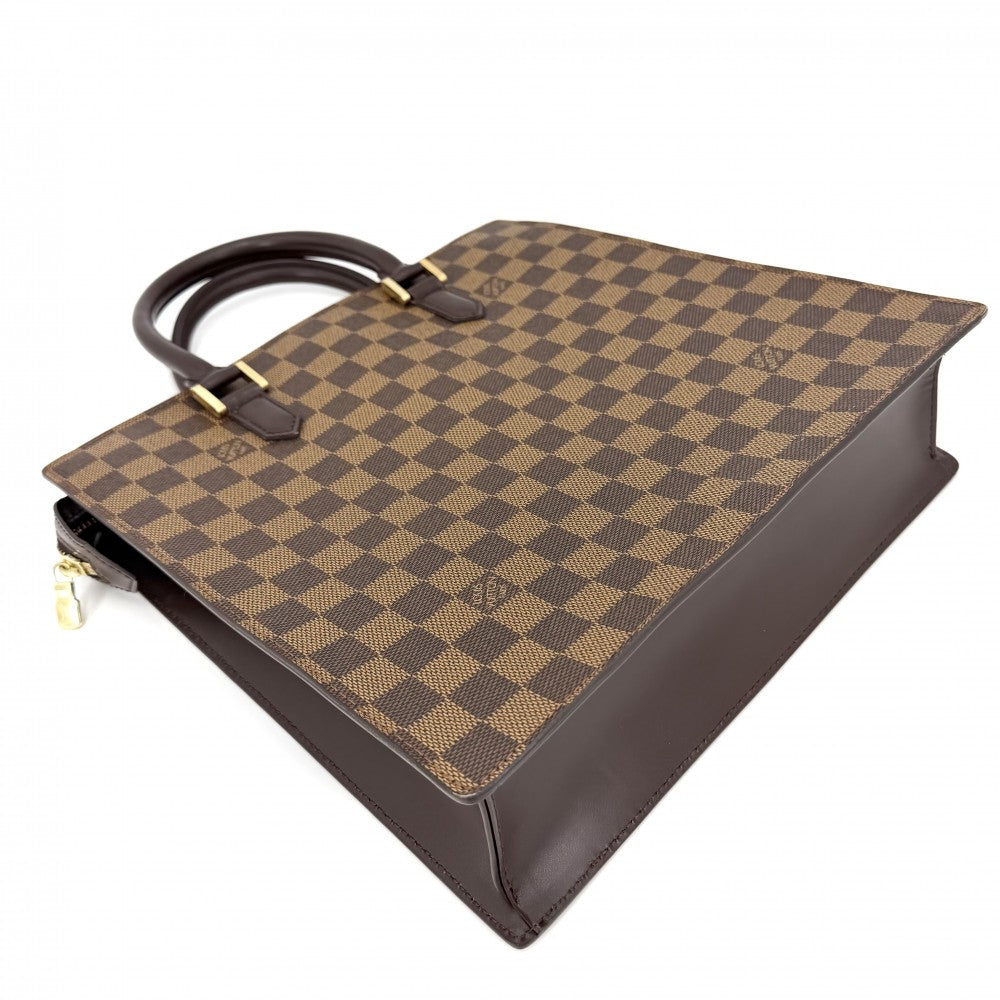 LOUIS VUITTON ルイヴィトン トートバッグ ヴェニスPM ハンドバッグ N51145 ダミエキャンバス ブラウン 茶 ゴールド金具 レディース【中古品】