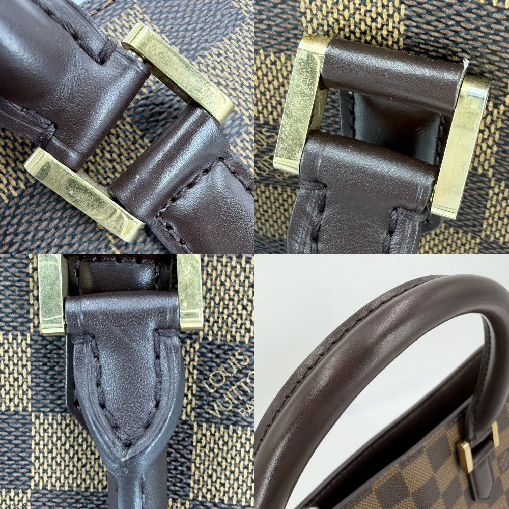 LOUIS VUITTON ルイヴィトン トートバッグ ヴェニスPM ハンドバッグ N51145 ダミエキャンバス ブラウン 茶 ゴールド金具 レディース【中古品】