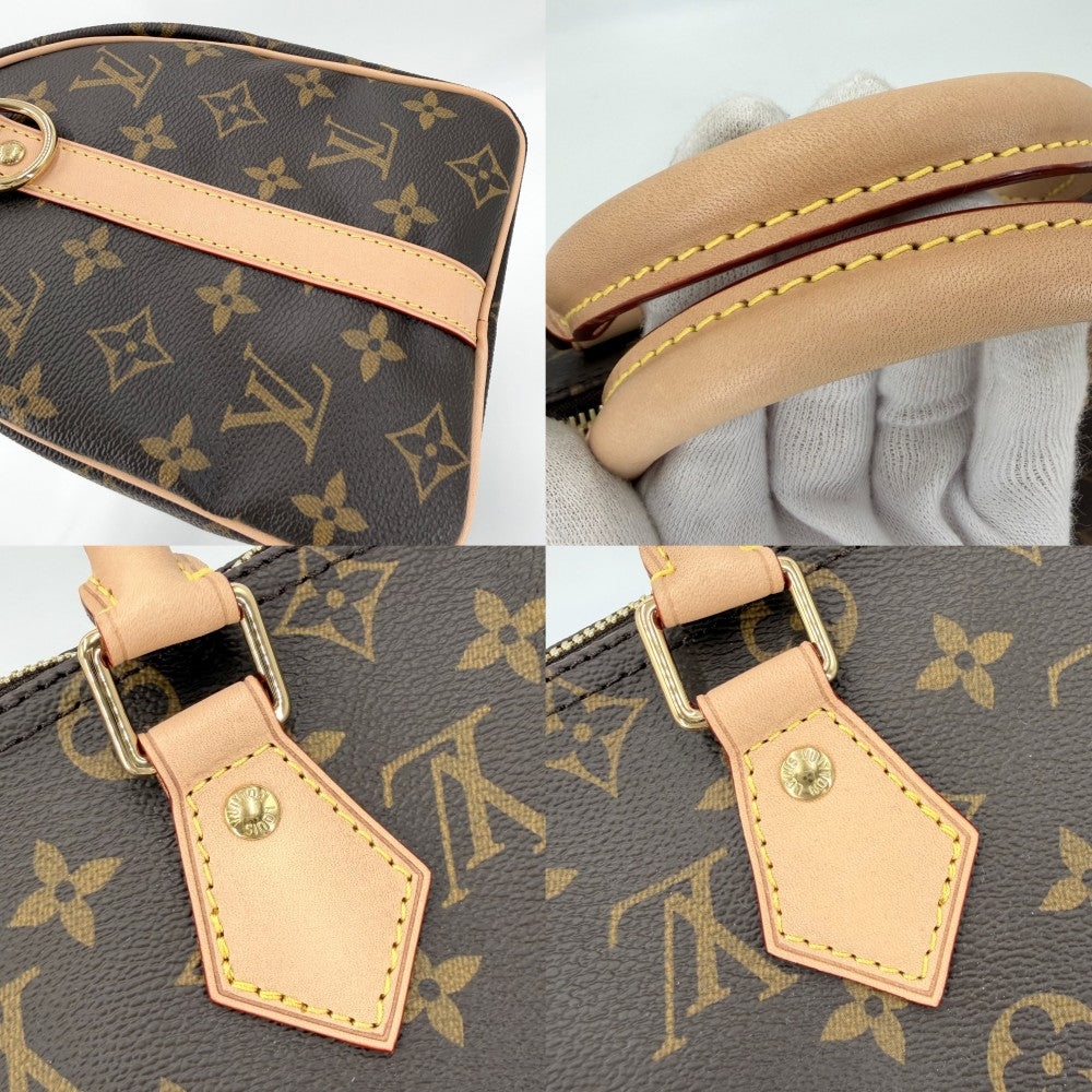 【開店SALE】 LOUIS VUITTON ルイヴィトン 2WAY モノグラム スピーディバンドリエール 25 ハンドバッグ ショルダーバッグ M46977 ブラウン 茶 ゴールド金具 レディース【中古品】