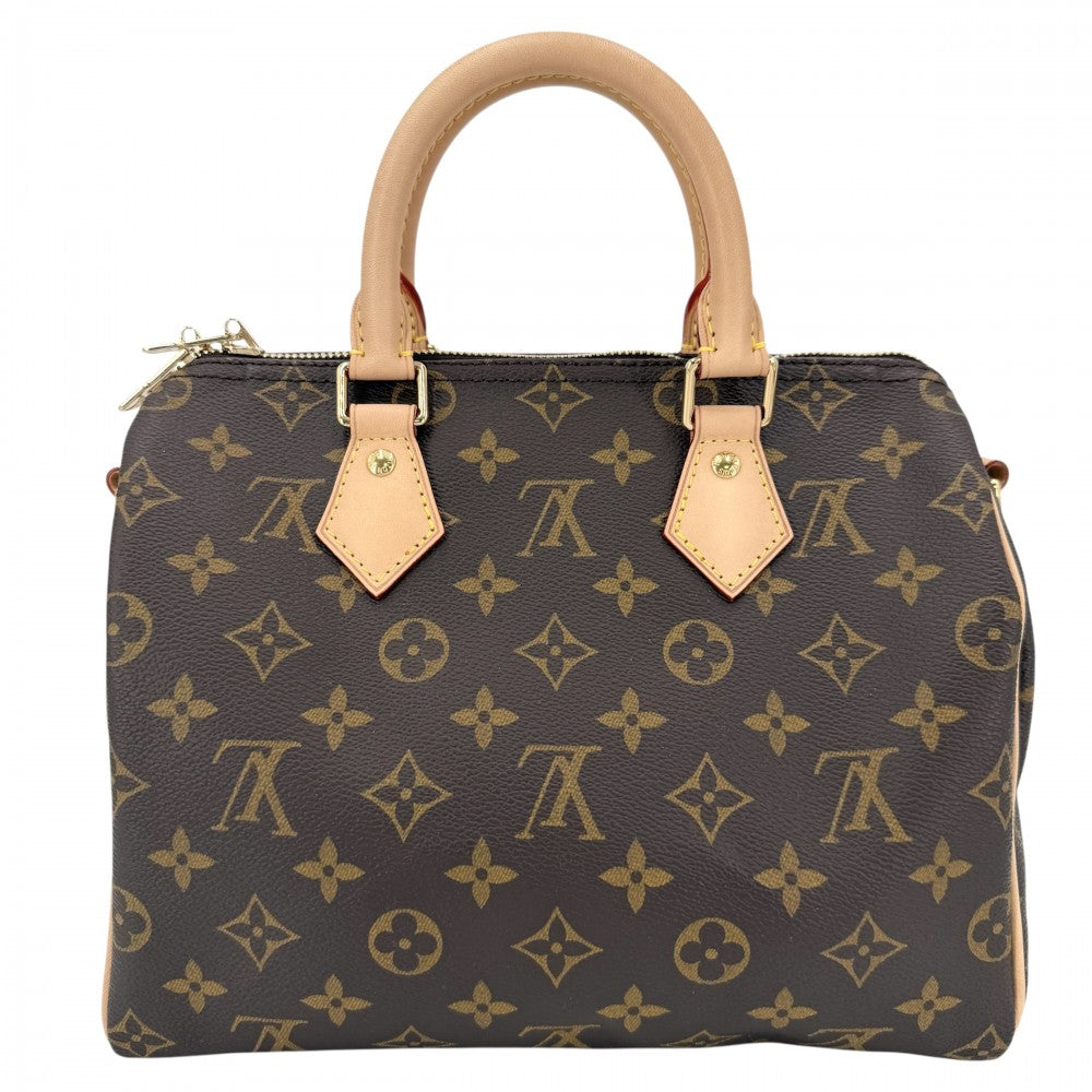【開店SALE】 LOUIS VUITTON ルイヴィトン 2WAY モノグラム スピーディバンドリエール 25 ハンドバッグ ショルダーバッグ M46977 ブラウン 茶 ゴールド金具 レディース【中古品】