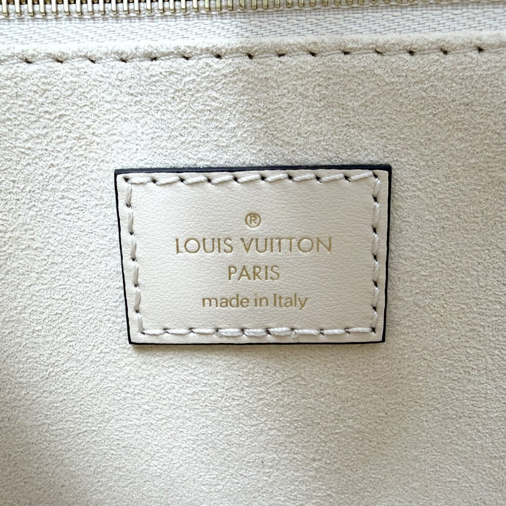 【開店SALE】 LOUIS VUITTON ルイヴィトン 2WAY モノグラムアンプラント オンザゴー PM ハンドバッグ ショルダーバッグ クリームベージュ M46569 クレーム ゴールド金具 レディース【中古品】