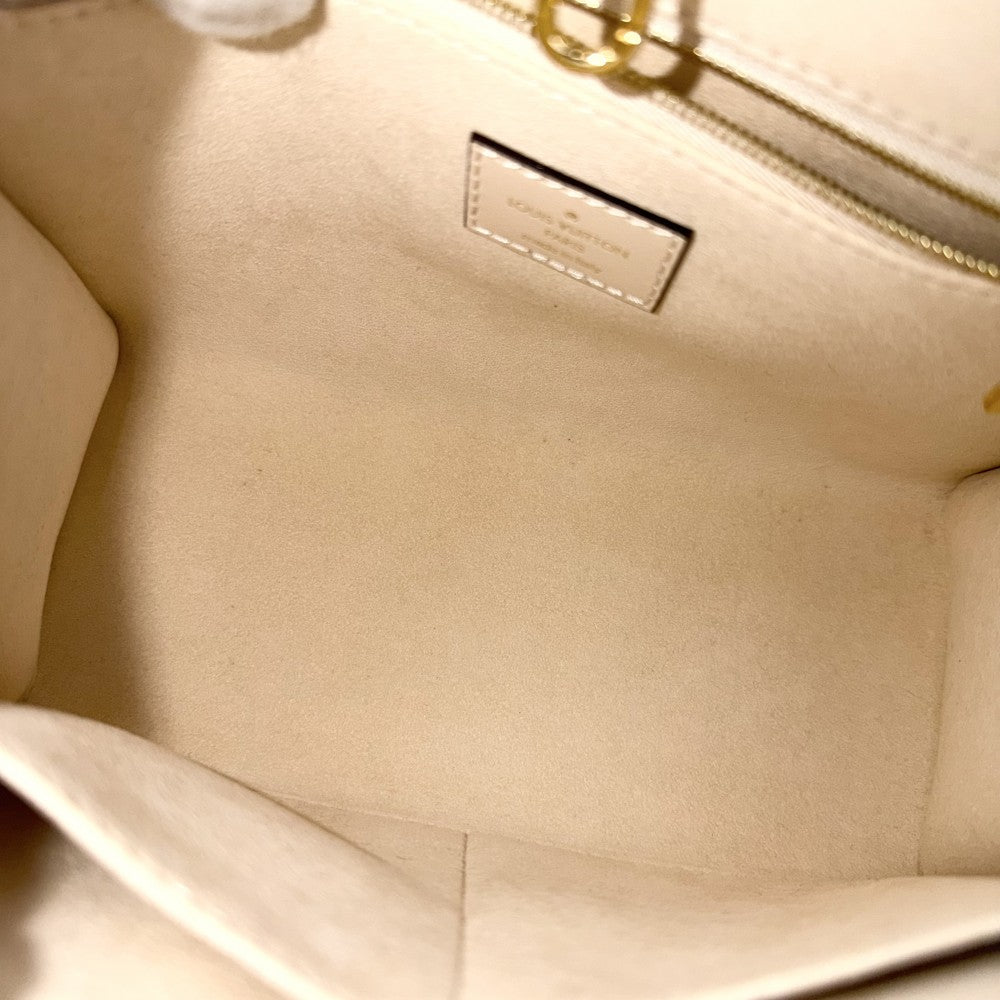 【開店SALE】 LOUIS VUITTON ルイヴィトン 2WAY モノグラムアンプラント オンザゴー PM ハンドバッグ ショルダーバッグ クリームベージュ M46569 クレーム ゴールド金具 レディース【中古品】