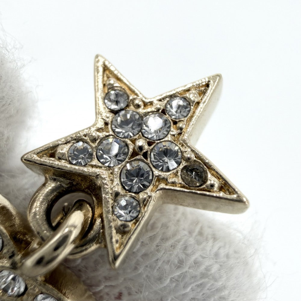 CHANEL シャネル ピアス ココマーク スイング アクセサリー スター 星 GP ラインストーン ABB278 F23A ゴールド レディース 約4.1g 2023年【中古品】