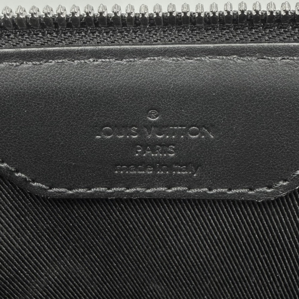 LOUIS VUITTON ルイヴィトン 2WAY モノグラムエクリプス サックプラクロス ハンドバッグ ショルダーバッグ ブラック 黒 M46098 ノワール シルバー金具 メンズ【中古品】