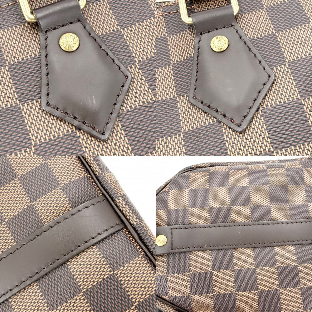 【開店SALE】 LOUIS VUITTON ルイヴィトン 2WAY スピーディバンドリエール 25 ハンドバッグ ショルダーバッグ N41368 ダミエキャンバス ブラウン 茶 ゴールド金具 レディース【中古品】