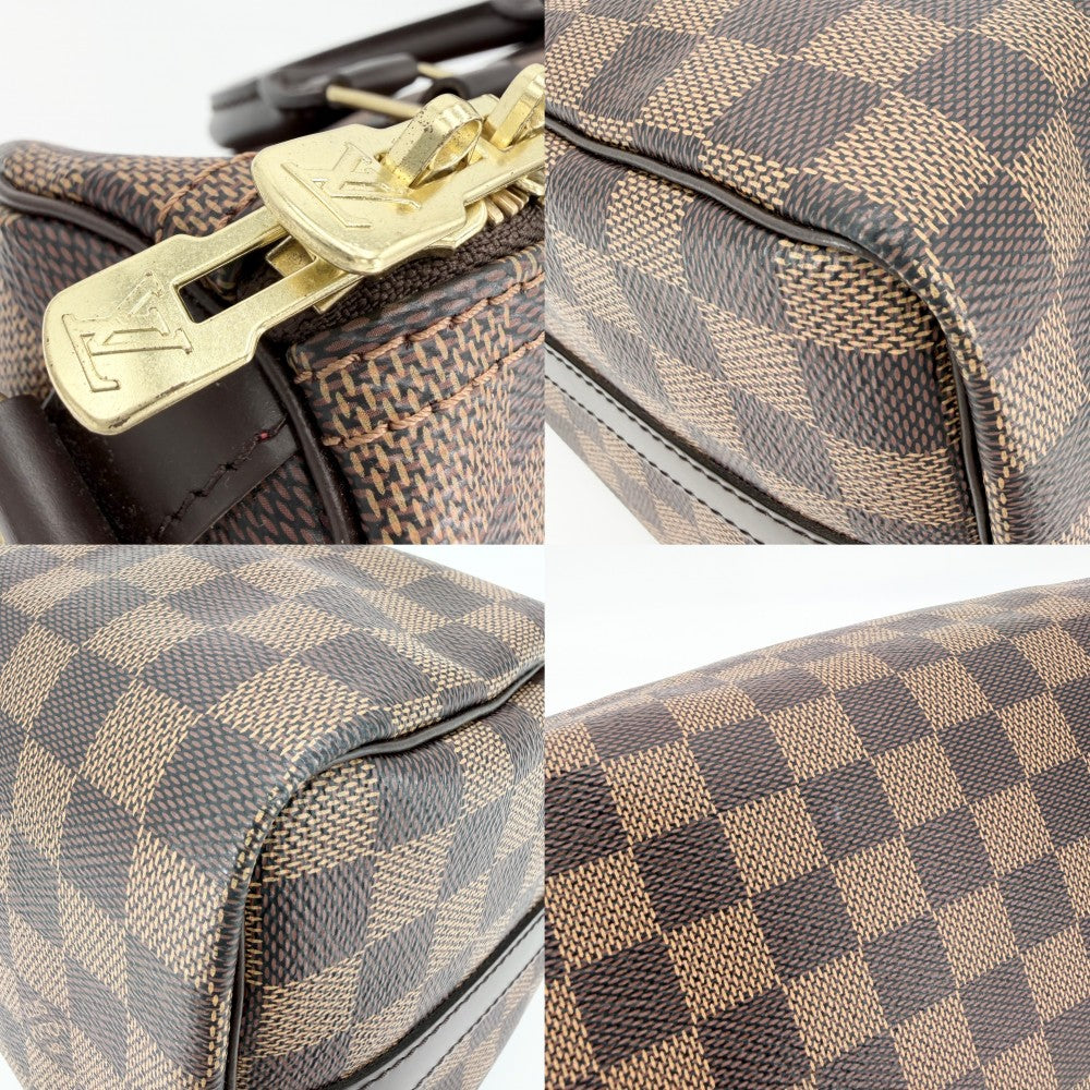 【開店SALE】 LOUIS VUITTON ルイヴィトン 2WAY スピーディバンドリエール 25 ハンドバッグ ショルダーバッグ N41368 ダミエキャンバス ブラウン 茶 ゴールド金具 レディース【中古品】