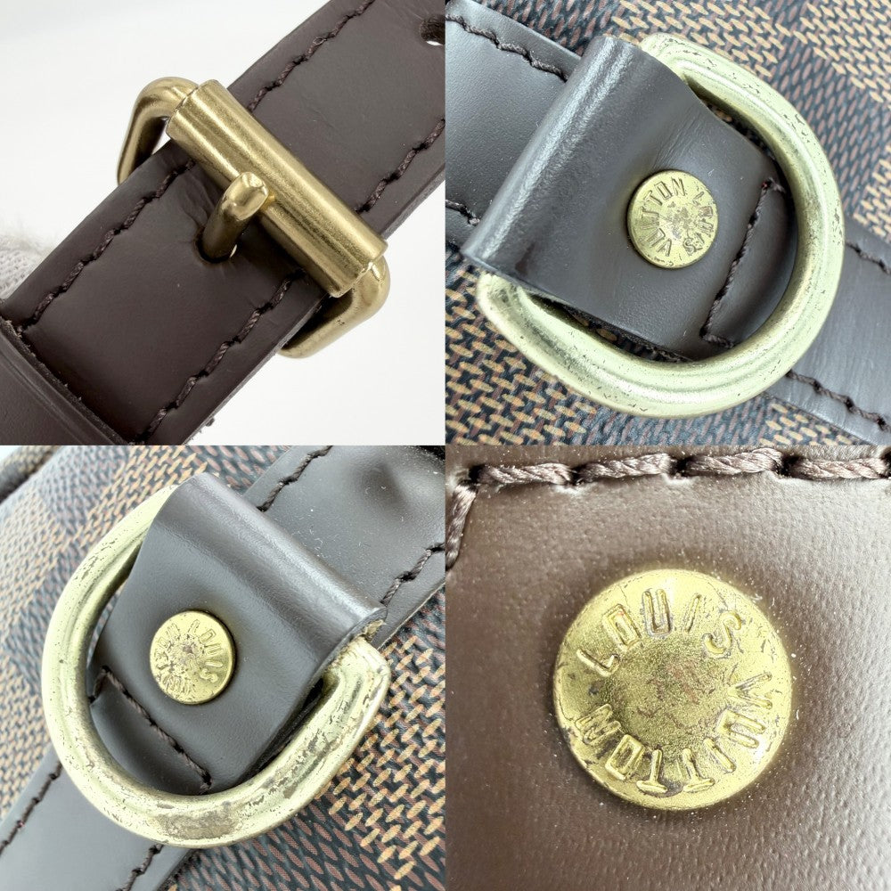 【開店SALE】 LOUIS VUITTON ルイヴィトン 2WAY スピーディバンドリエール 25 ハンドバッグ ショルダーバッグ N41368 ダミエキャンバス ブラウン 茶 ゴールド金具 レディース【中古品】