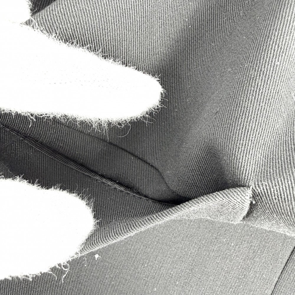 【秋物特集】 MAISON MARGIELA メゾンマルジェラ ベスト メゾンマルジェラ ロングノースリーブジャケット バックホールベスト ジレ 40 ブラック 黒 春 秋 ポリエステル レーヨン ポリウレタン レディース【中古品】