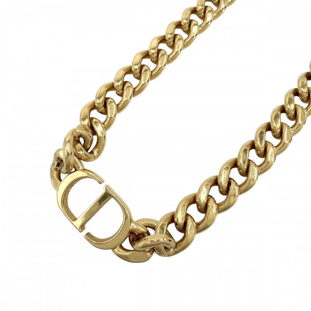 Dior ディオール ネックレス 30 モンテーニュ チェーン アクセサリー 小物 ゴールド ユニセックス【中古品】