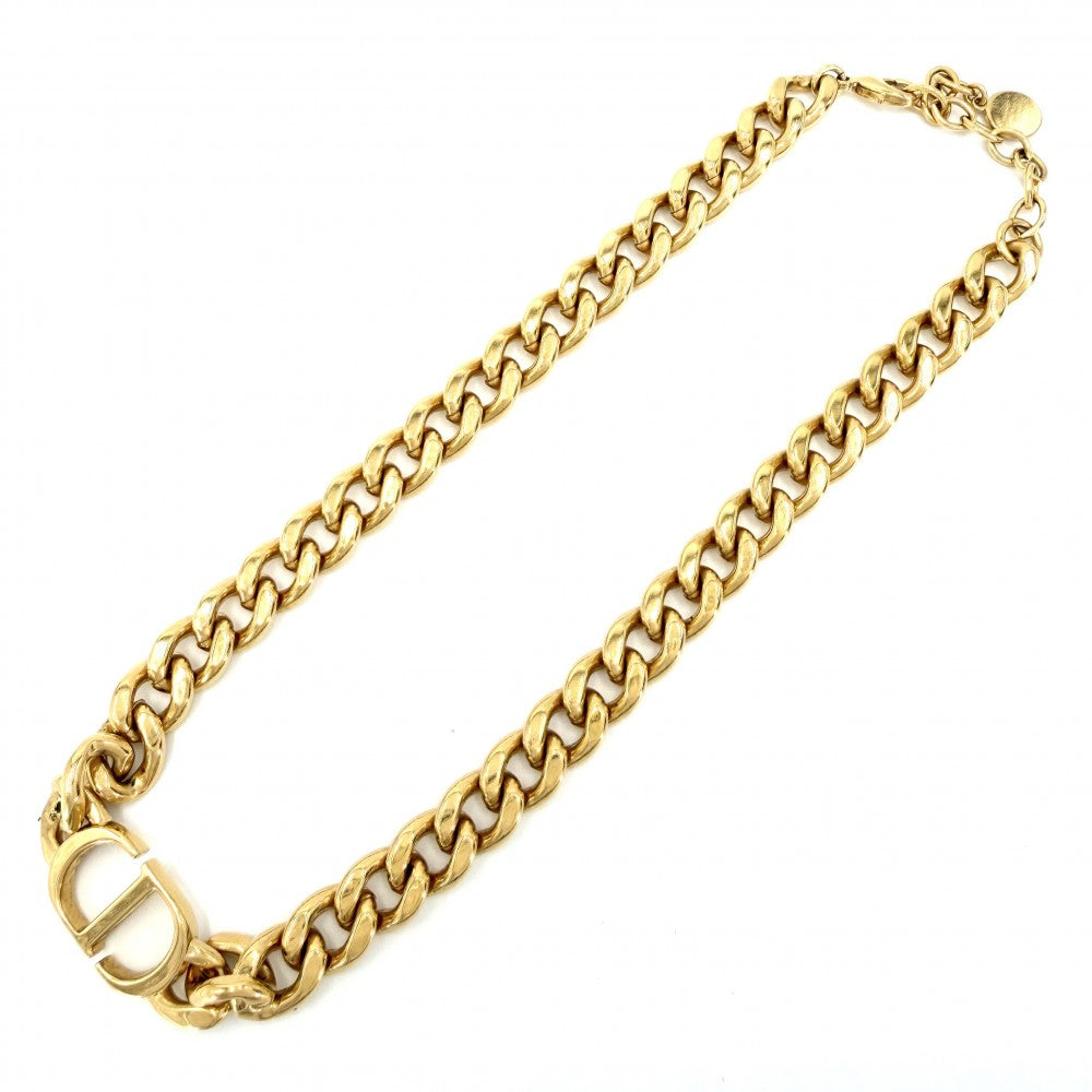 Dior ディオール ネックレス 30 モンテーニュ チェーン アクセサリー 小物 ゴールド ユニセックス【中古品】