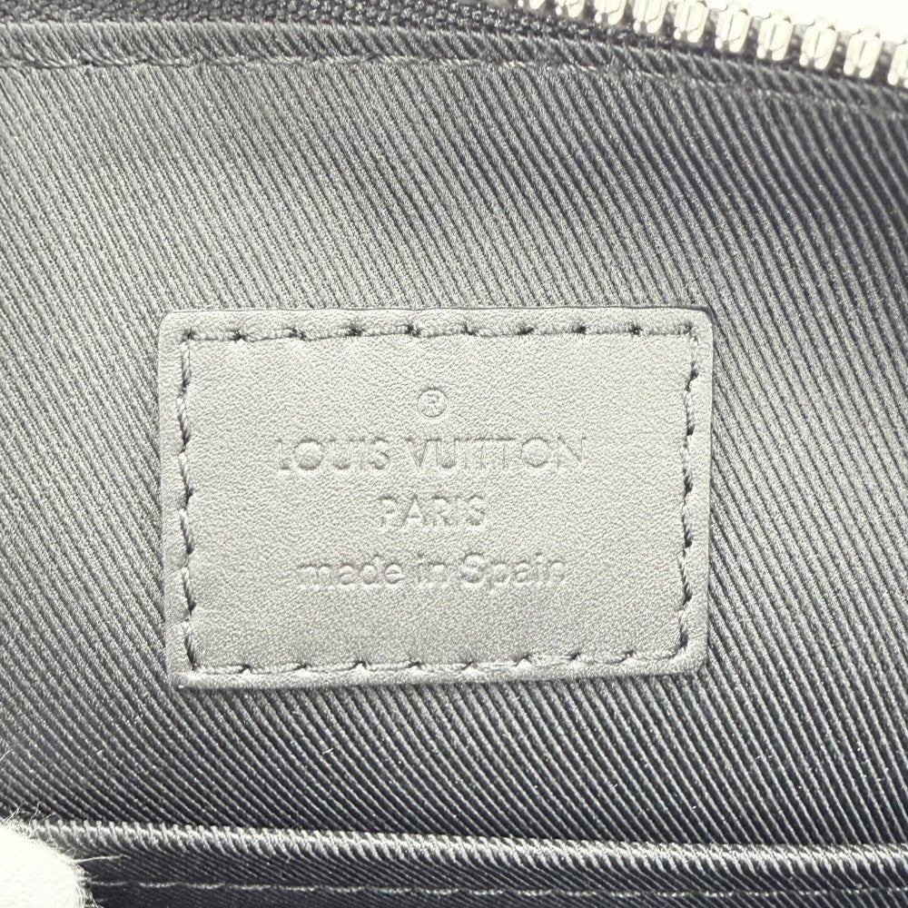 【開店SALE】 LOUIS VUITTON ルイヴィトン ショルダーバッグ ダミエアンフィニ ディスカバリーメッセンジャーPPM N40122 ブラック 黒 マットシルバー金具 メンズ【中古品】
