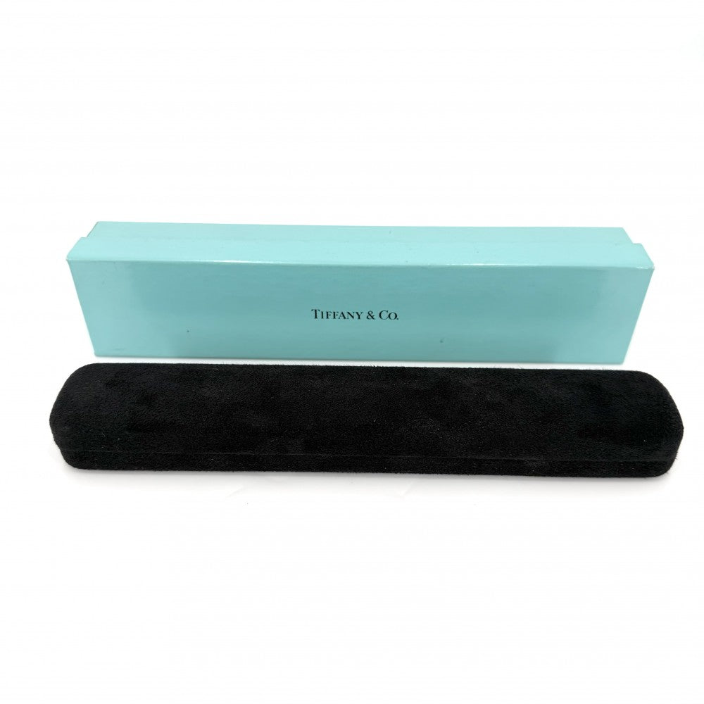 【開店SALE】 TIFFANY&Co. ティファニー ブレスレット エルサ・ペレッティ オープンハート 5P アクセサリー ジュエリー Pt950プラチナ レディース 約7.3g【中古品】