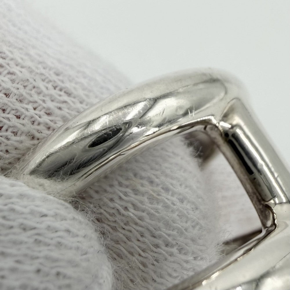 HERMES エルメス 指輪 オスモズGM リング アクセサリー ジュエリー 小物 57サイズ シルバー925 約16号 シルバー メンズ 約15.7g【中古品】
