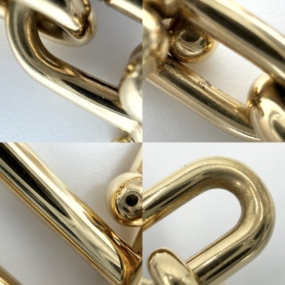 TIFFANY&Co. ティファニー ブレスレット ハードウェア リンク ブレスレット アクセサリー ジュエリー 18金YG Au750 K18イエローゴールド ゴールド レディース 約21.1g【中古品】