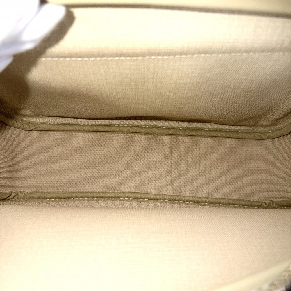 【開店SALE】 LOUIS VUITTON ルイヴィトン ショルダーバッグ SPオーダー リポーターPM スペシャルオーダー イニシャル入り N45253 ダミエキャンバス ブラウン 茶 ゴールド金具 メンズ【中古品】