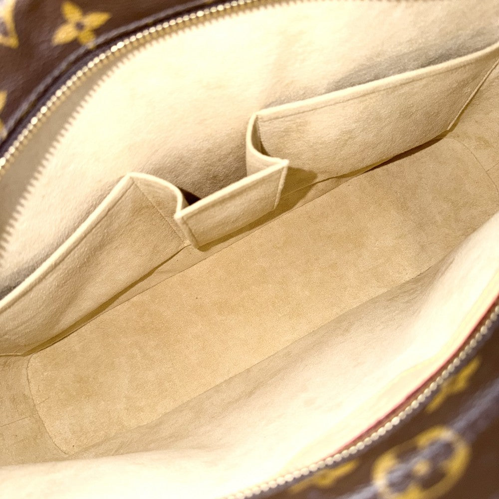 【開店SALE】 LOUIS VUITTON ルイヴィトン トートバッグ モノグラム ルコ ハンドバッグ M51155 モノグラムキャンバス ブラウン 茶 ゴールド金具 レディース【中古品】