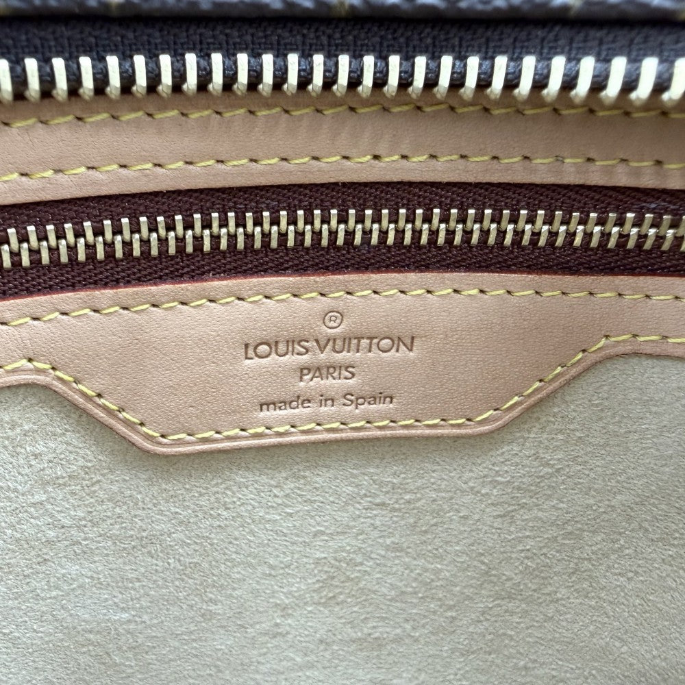 【開店SALE】 LOUIS VUITTON ルイヴィトン トートバッグ モノグラム ルコ ハンドバッグ M51155 モノグラムキャンバス ブラウン 茶 ゴールド金具 レディース【中古品】