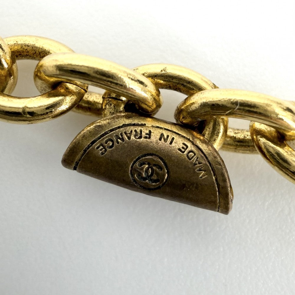 【開店SALE】 CHANEL シャネル ネックレス ココマーク ロングネックレス アクセサリー GP ゴールド レディース 約58.1g【中古品】