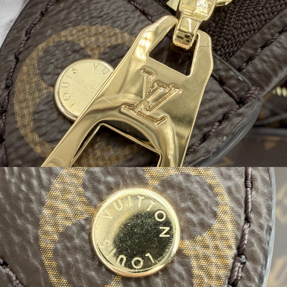 LOUIS VUITTON ルイヴィトン 2WAY モノグラム プティパレPM ハンドバッグ ショルダーバッグ 鞄 かばん M45900 ブラウン 茶 ゴールド金具 レディース【中古品】
