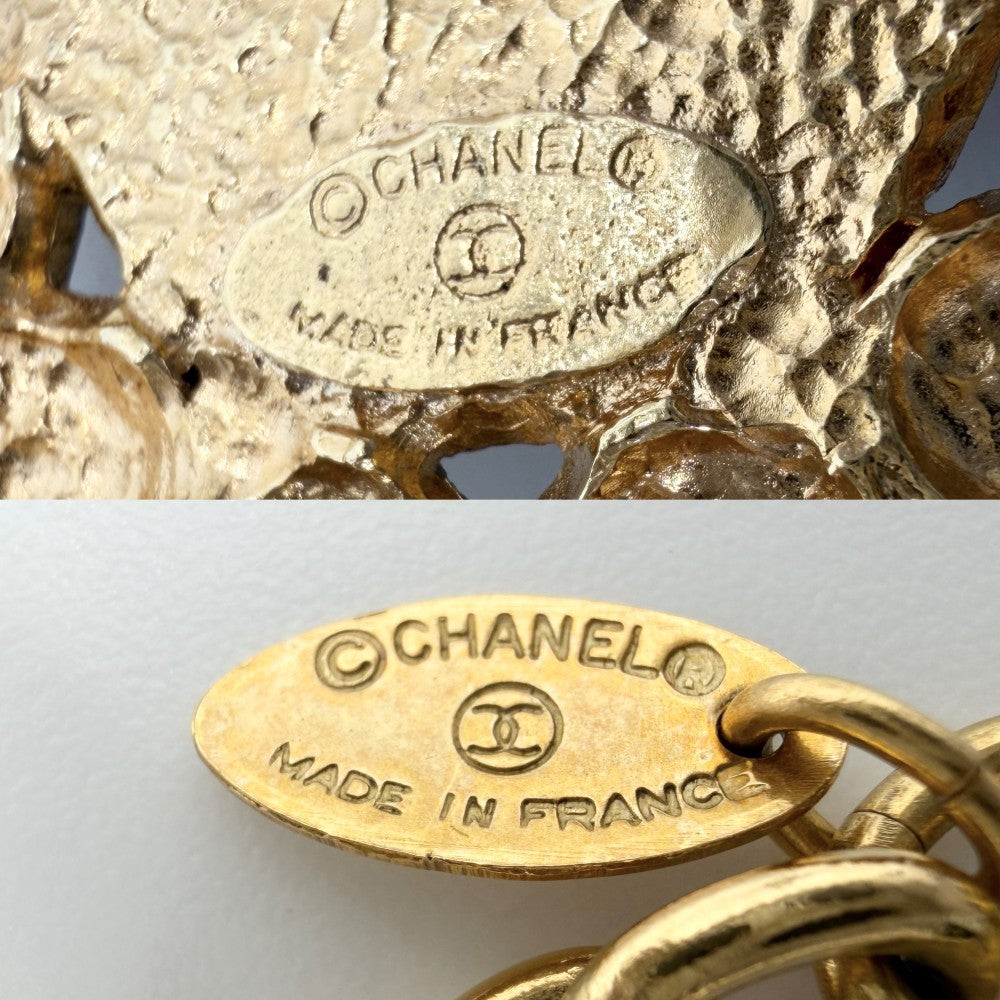 CHANEL シャネル ネックレス アクセサリー GP フェイクパール ゴールド レディース 約56.5g【中古品】