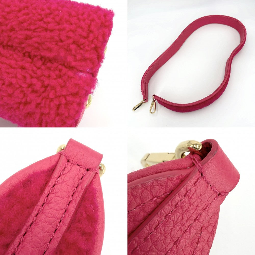LOUIS VUITTON ルイヴィトン 2WAY カプシーヌMINI ハンドバッグ ショルダーバッグ M21048 シアリング ホットピンク ゴールド金具 レディース【中古品】