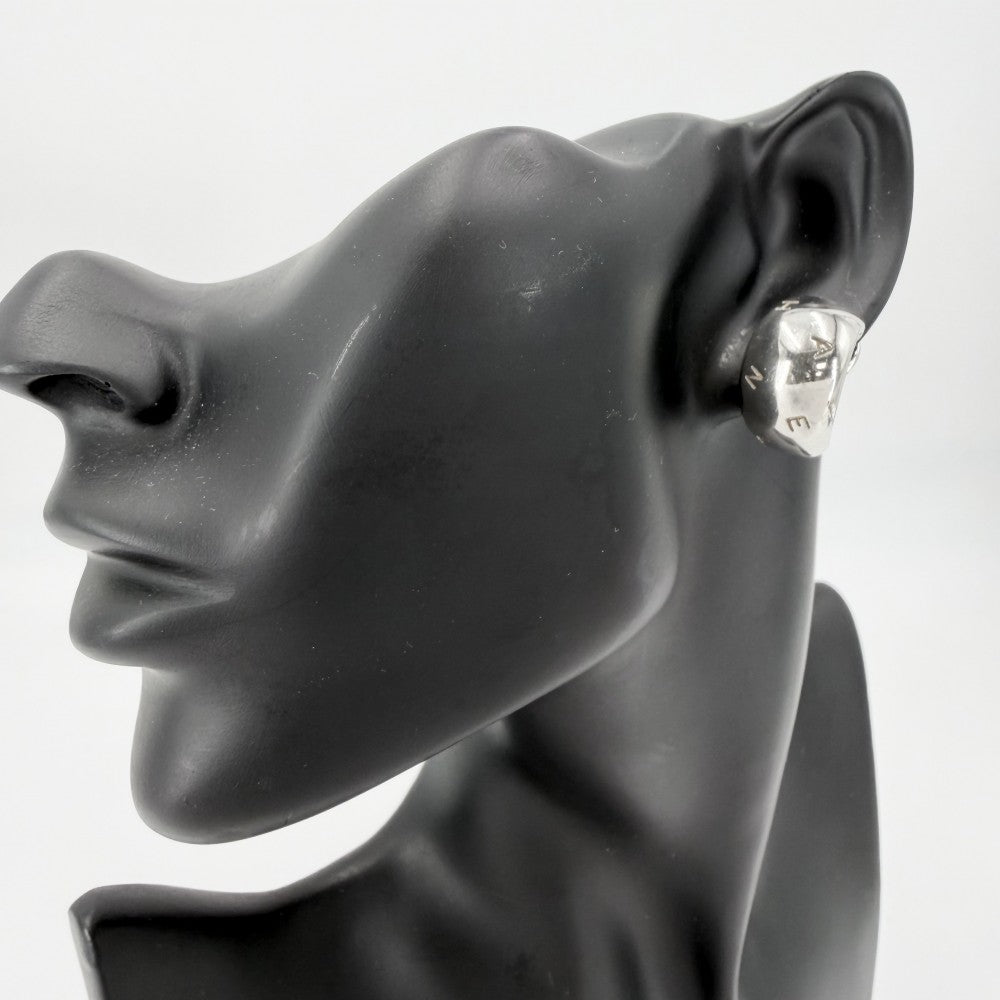 CHANEL シャネル イヤリング ロゴ ヴィンテージ アクセサリー シルバー925 レディース 約18.8g【中古品】
