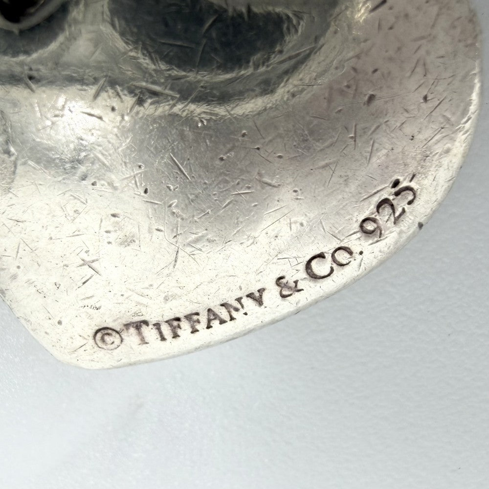 TIFFANY&Co. ティファニー バングル ブレスレット ハート ジュエリー アクセサリー 3連 シルバー925 レディース 約22.6g【中古品】