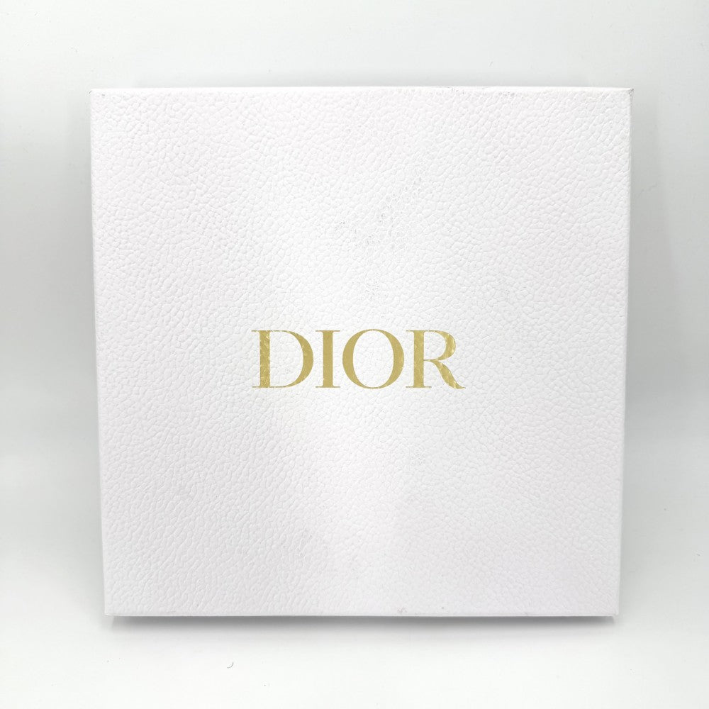 【開店SALE】 Christian Dior クリスチャンディオール スカーフ ミスディオール 大判 ロゴ ファッションアイテム シルク ライトブルー ホワイト 白 レディース【中古品】