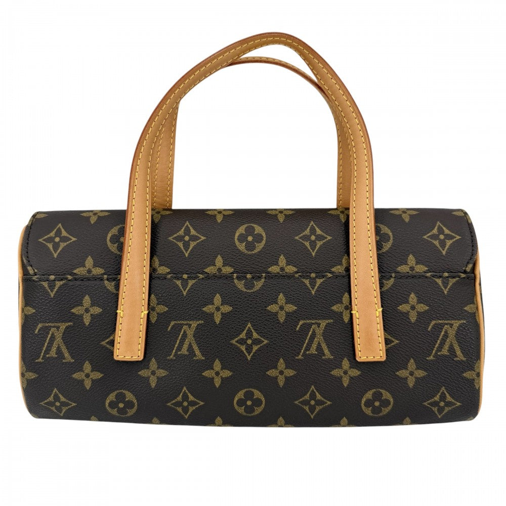 LOUIS VUITTON ルイヴィトン ハンドバッグ ソナチネ M51902 モノグラムキャンバス ブラウン 茶 ゴールド金具 レディース【中古品】