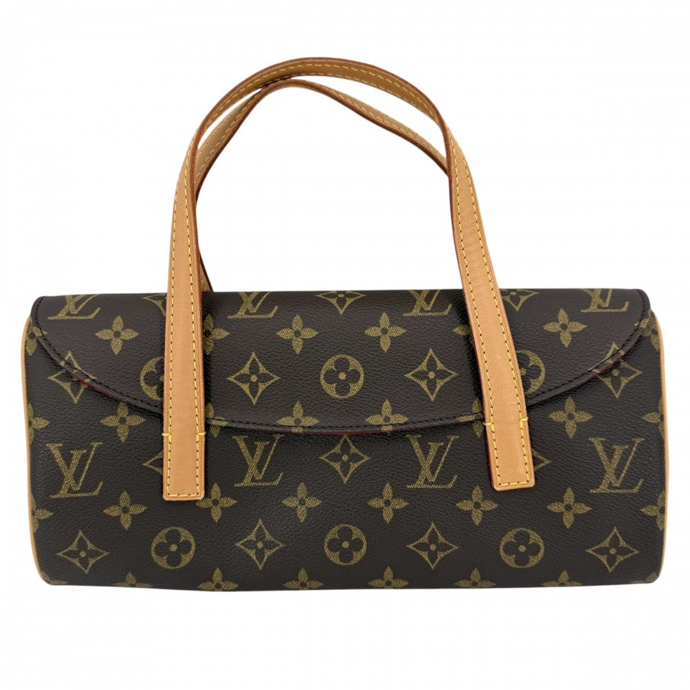 LOUIS VUITTON ルイヴィトン ハンドバッグ ソナチネ M51902 モノグラムキャンバス ブラウン 茶 ゴールド金具 レディース【中古品】
