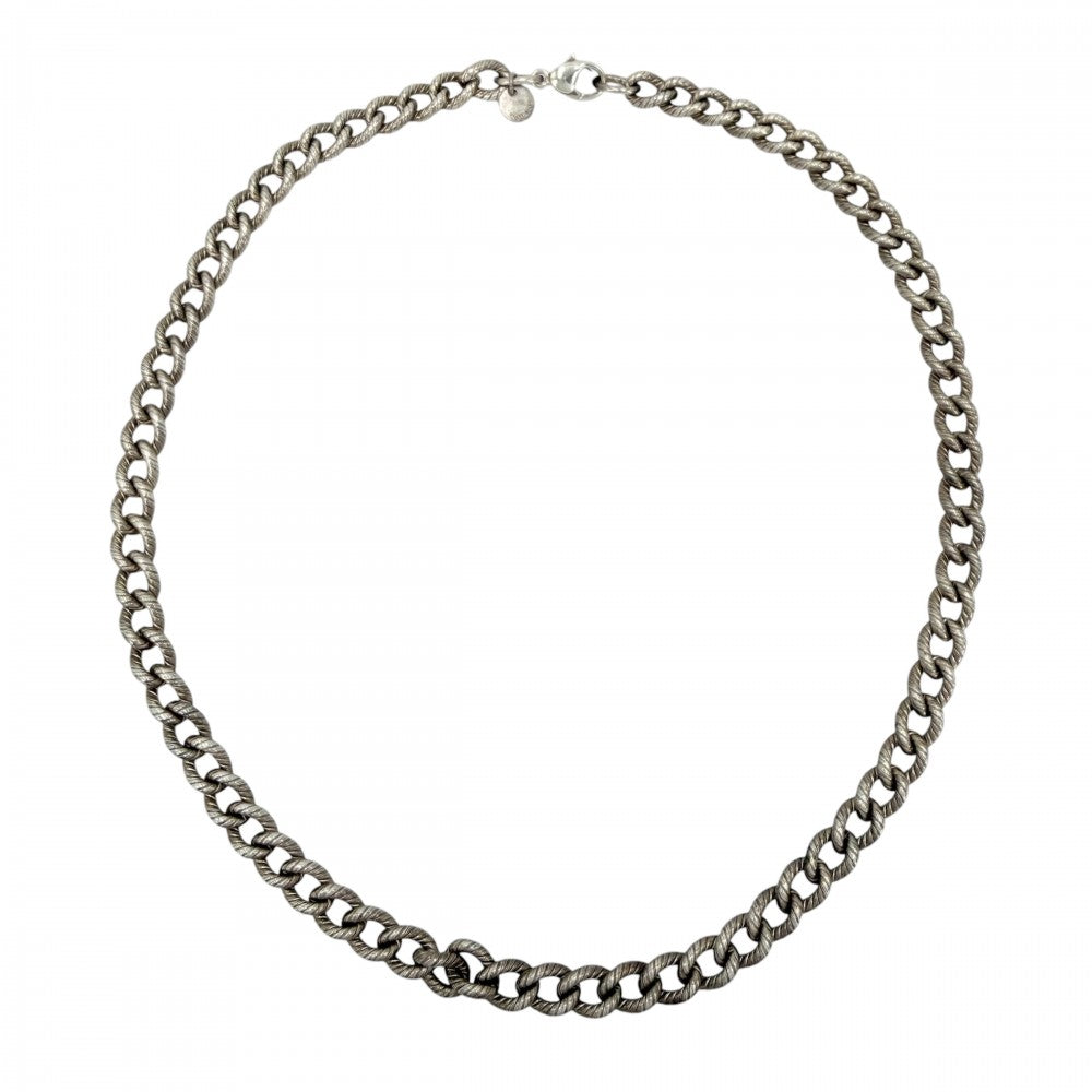 TIFFANY&Co. ティファニー ネックレス ツイストロープ チェーン ジュエリー アクセサリー シルバー925 メンズ 約48.9g【中古品】
