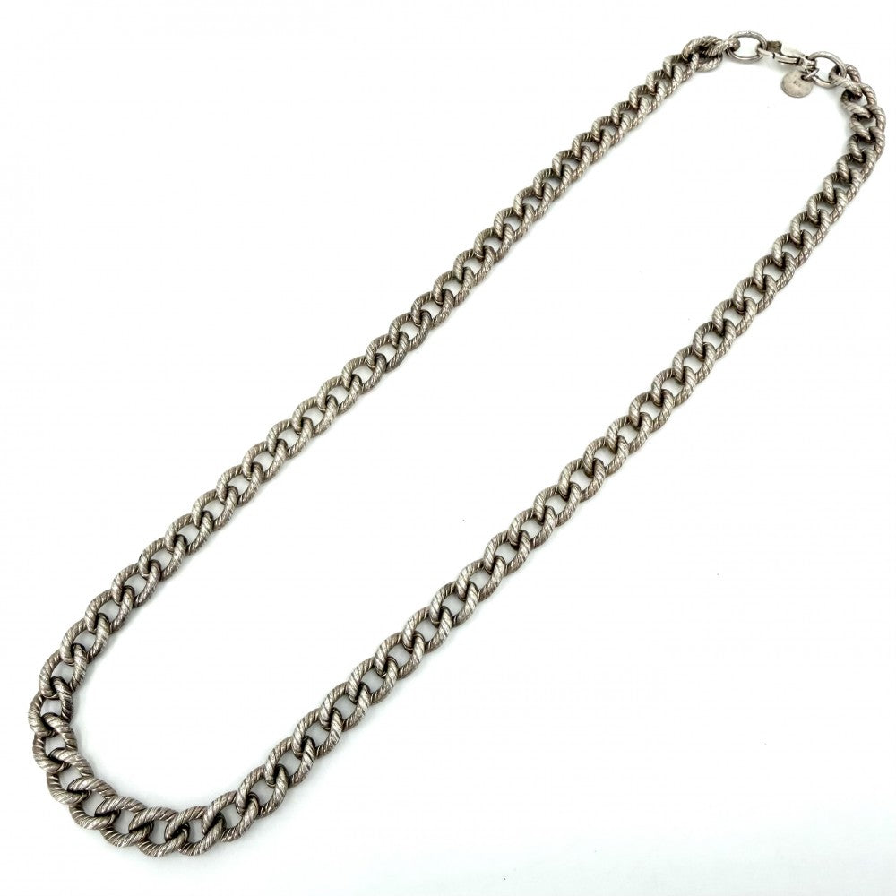 TIFFANY&Co. ティファニー ネックレス ツイストロープ チェーン ジュエリー アクセサリー シルバー925 メンズ 約48.9g【中古品】