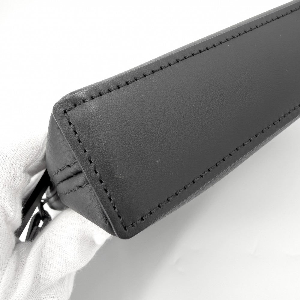LOUIS VUITTON ルイヴィトン クラッチバッグ LVアエログラム ポシェット・IPAD セカンドバッグ ブラック 黒 かばん 鞄 M69837 レザー ノワール ブラック金具 メンズ【中古品】