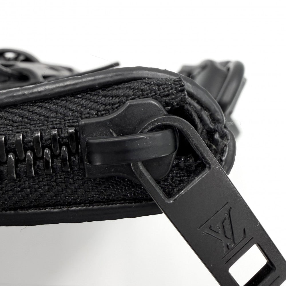 LOUIS VUITTON ルイヴィトン クラッチバッグ LVアエログラム ポシェット・IPAD セカンドバッグ ブラック 黒 かばん 鞄 M69837 レザー ノワール ブラック金具 メンズ【中古品】