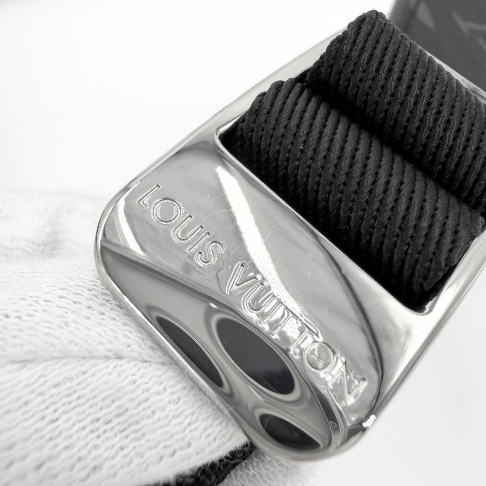 LOUIS VUITTON ルイヴィトン ショルダーバッグ タイガラマ アウトドアメッセンジャーPM モノグラムエクリプス M30233 ブラック 黒 シルバー金具 メンズ【中古品】