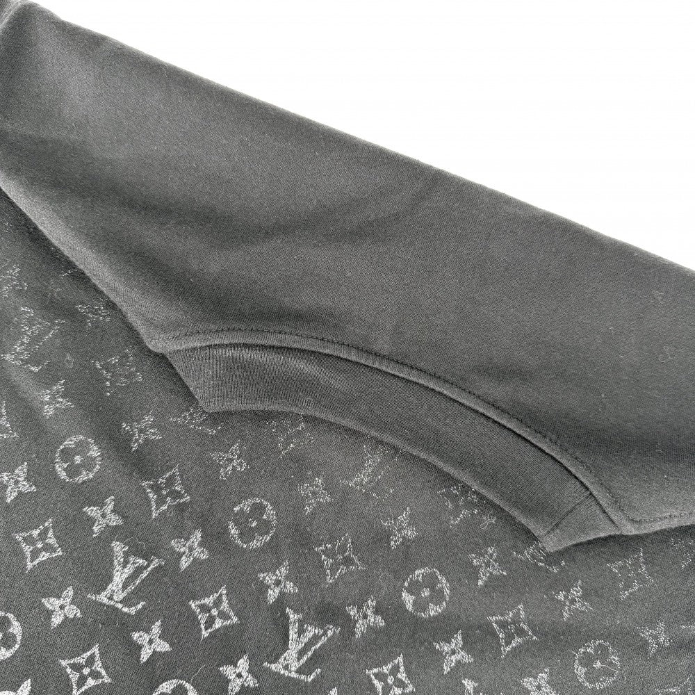 LOUIS VUITTON ルイヴィトン 半袖Ｔシャツ モノグラム グラディエント アパレル トップス 服 M ブラック 黒 ホワイト 白 春 夏 コットン メンズ【中古品】