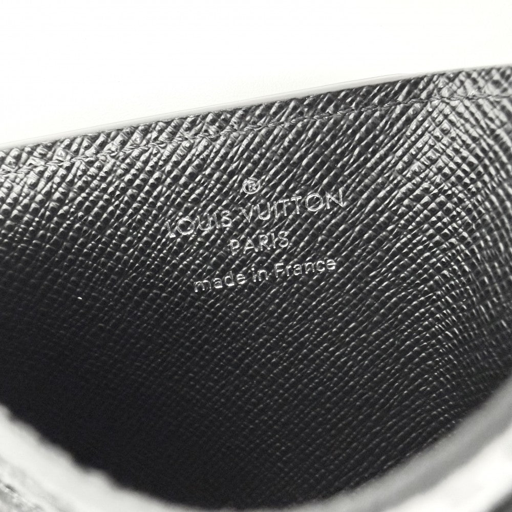 LOUIS VUITTON ルイヴィトン カードケース ネオ ポルトカルト 定期入れ 名刺入れ 小物 M67210 ブラック 黒 メンズ【中古品】