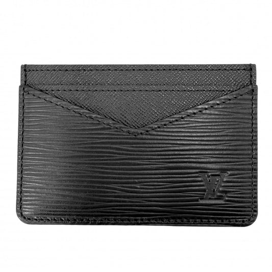 LOUIS VUITTON ルイヴィトン カードケース ネオ ポルトカルト 定期入れ 名刺入れ 小物 M67210 ブラック 黒 メンズ【中古品】