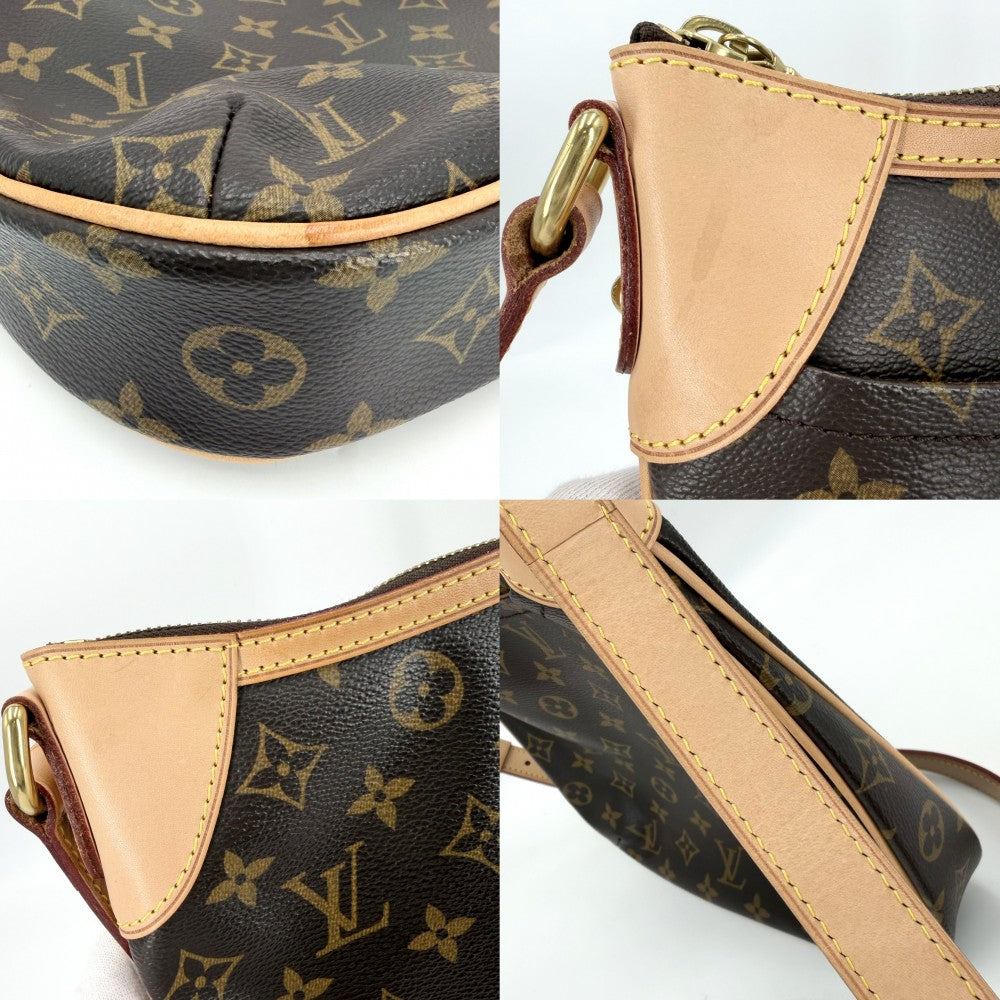 LOUIS VUITTON ルイヴィトン ショルダーバッグ オデオンPM Odeon PM M56390 モノグラムキャンバス ブラウン 茶 ゴールド金具 レディース【中古品】
