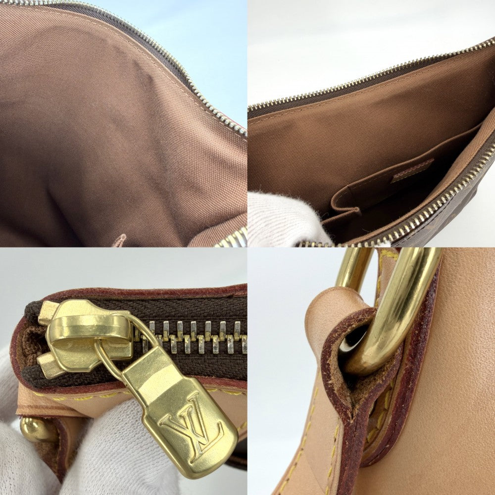 LOUIS VUITTON ルイヴィトン ショルダーバッグ オデオンPM Odeon PM M56390 モノグラムキャンバス ブラウン 茶 ゴールド金具 レディース【中古品】