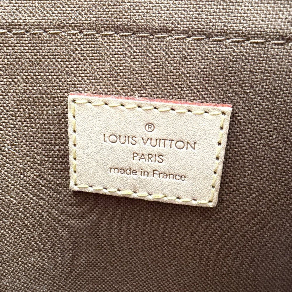 LOUIS VUITTON ルイヴィトン ショルダーバッグ オデオンPM Odeon PM M56390 モノグラムキャンバス ブラウン 茶 ゴールド金具 レディース【中古品】