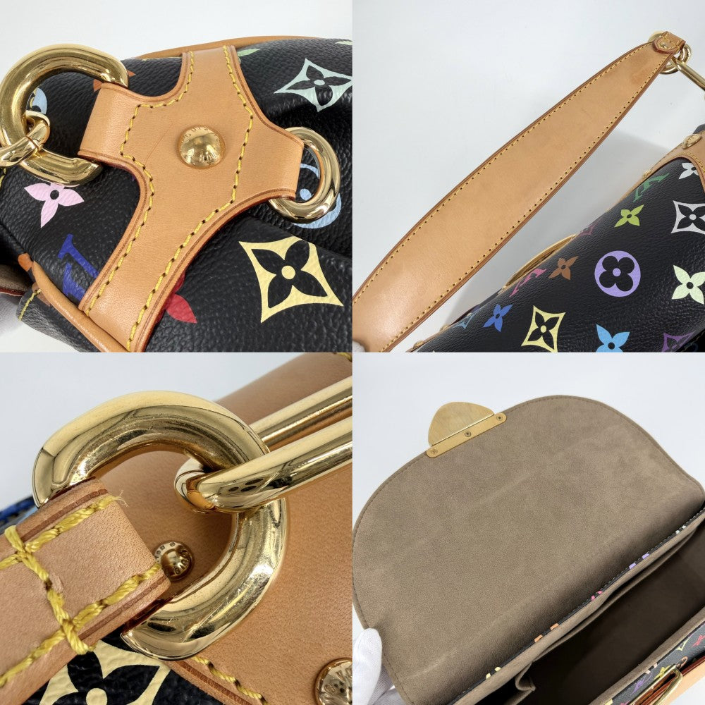 【開店SALE】 LOUIS VUITTON ルイヴィトン ハンドバッグ ビバリーMM セミショルダーバッグ チェーン M40204 モノグラムマルチカラー ブラック 黒 ゴールド金具 レディース【中古品】